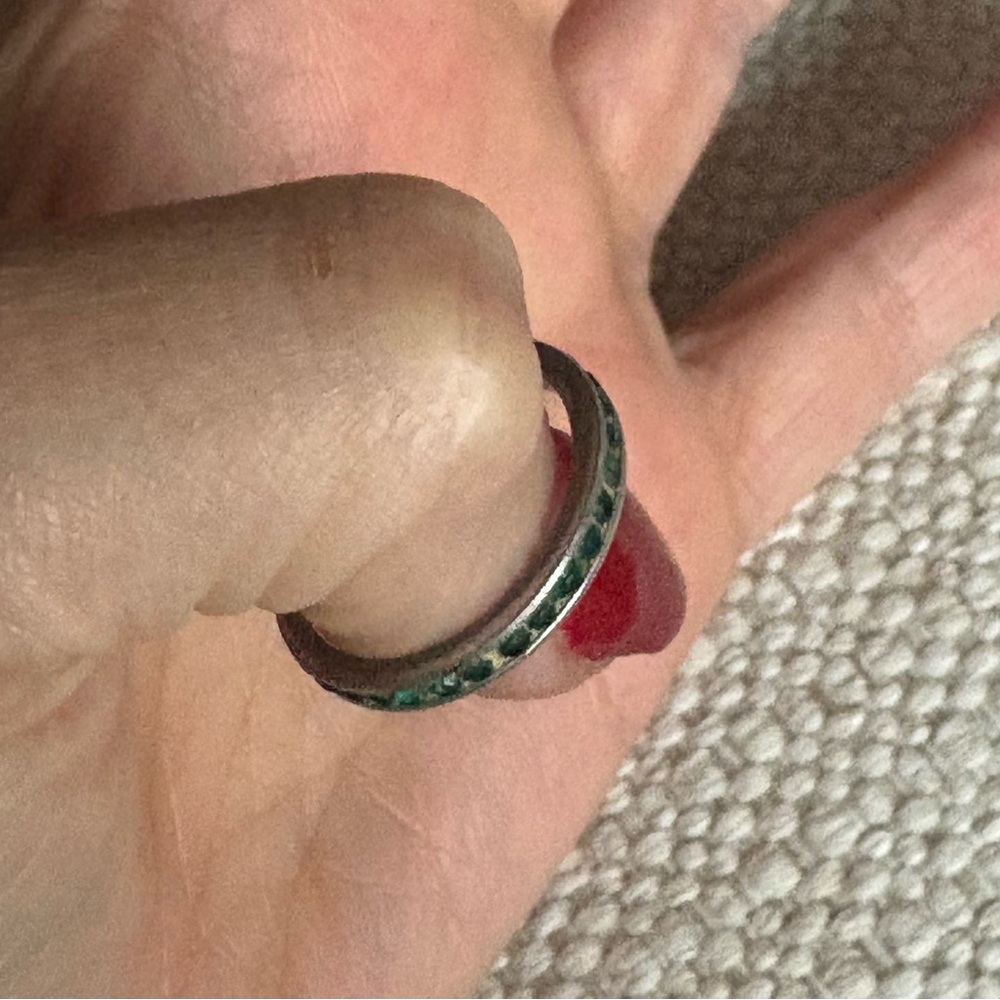 Vintage Stackable Rings, Silver - image 6